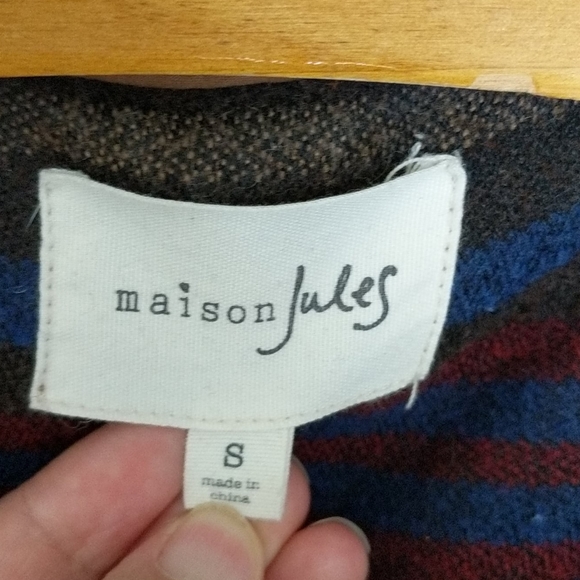 Striped drapey jacket - Picture 3 of 4